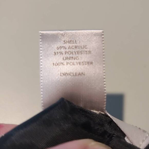 Ann Taylor Loft black grey yellow plaid boucle skirt - 10 petite / 10P - Picture 5 of 6